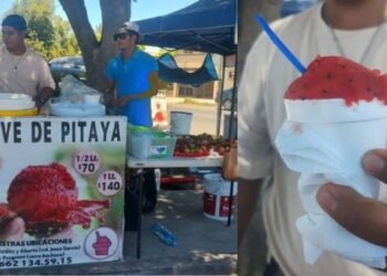 nieve de pitaya causa sensación ante el calor