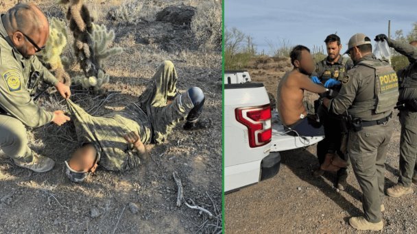 Rescatan en estado grave a indocumentado en desierto de AZ Rescatan en estado grave a indocumentado en desierto de AZ