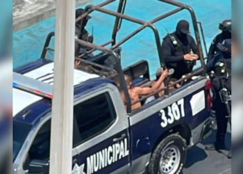 Atacan con arma blanca a policía en playa de Mazatlán