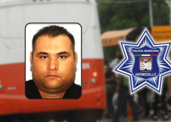 Policía de Hermosillo grave tras ser atropellado por camión