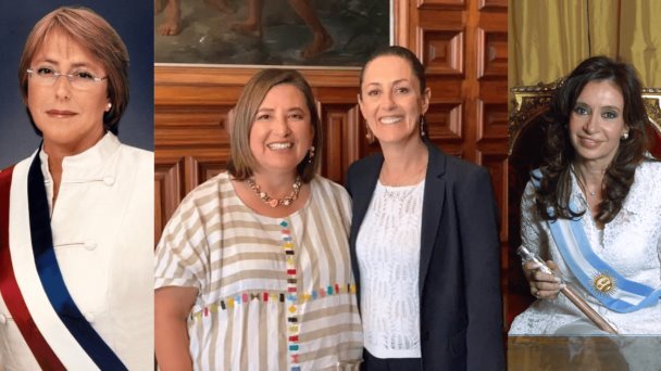 Latam ha tenido 14 presidentas; Gálvez o Sheinbaum se unirán Latam ha tenido 14 presidentas; Gálvez o Sheinbaum se unirán