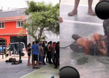 rescatan a 5 jóvenes linchados por homicidios