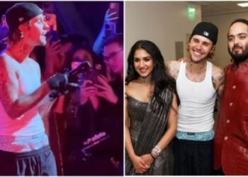 Bieber canta en boda multimillonaria por  millones
