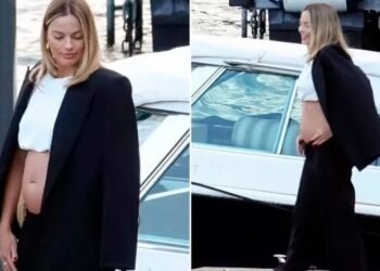 ¡Margot Robbie será mamá!