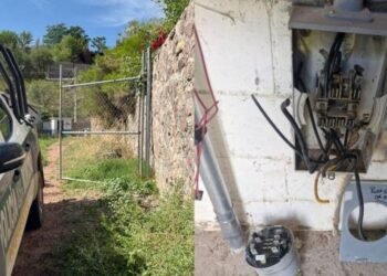 Agua en Nogales; robo a pozo afecta a más de 1500 familias