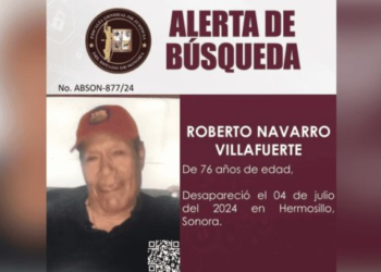 Emiten Alerta de Búsqueda por Roberto Navarro