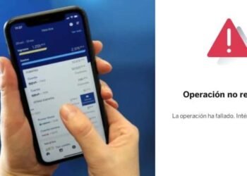 BBVA se vuelve a caer; usuarios reportan fallas