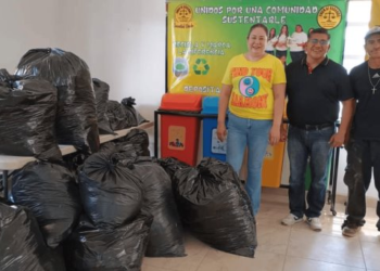 Recolecta Cultura Verde 4 toneladas de material reciclado