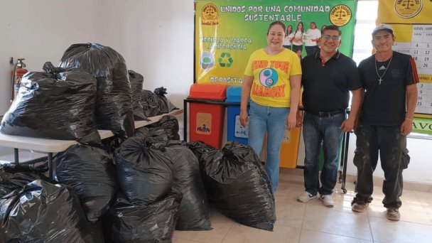 Recolecta Cultura Verde 4 toneladas de material reciclado Recolecta Cultura Verde 4 toneladas de material reciclado