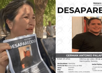 Piden ayuda a Alfonso Durazo para encontrar a Germán Palafox