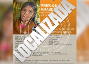 Desactivan Protocolo Alba para María del Carmen Miranda