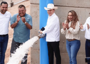 Recibe Álamos acueducto para 9 mil habitantes