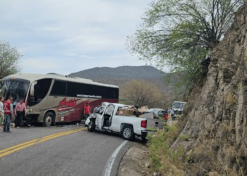 Se registra accidente en carretera Ures-Mazocahui