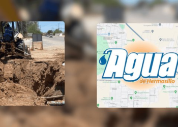 Colonias sin agua en Hermosillo este jueves por obras Cidue