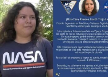 Mexicana Ximena Trejo es seleccionada por la NASA