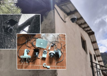 Aseguran cámaras de vigilancia clandestina