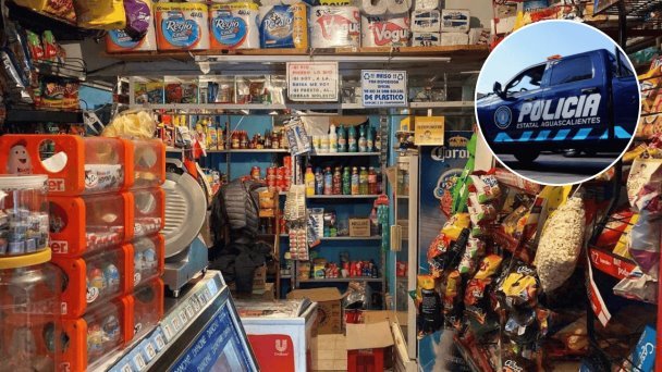 Dueño de tienda frustra intento de asalto en Aguascalientes Dueño de tienda frustra intento de asalto en Aguascalientes