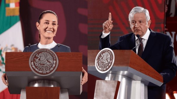 AMLO asegura que Claudia Sheinbaum dará continuidad AMLO asegura que Claudia Sheinbaum dará continuidad