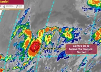 ¿Afectará la tormenta Tropical Daniel a Sonora?