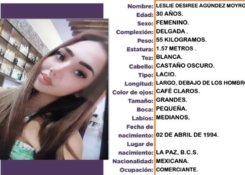 Buscan a Desiree Agúndez, desaparecida en La Paz, BCS