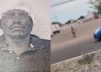 Detienen a sujeto que atacó a policías en Hermosillo