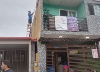 Se incencia casa en colonia La Mesa