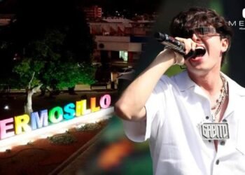 Gabito Ballesteros presume Hermosillo en video musical