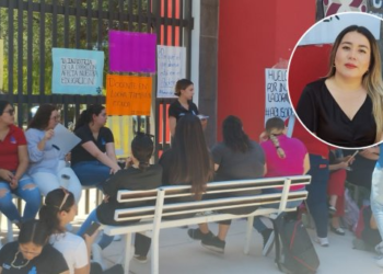 Maestra de la UPN Hermosillo realiza huelga de hambre