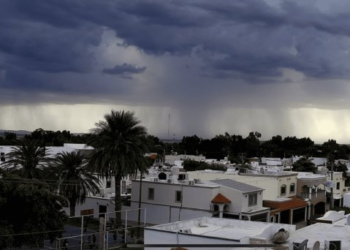Sonora inicia la semana con lluvias y granizo