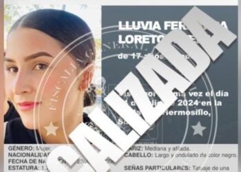 Localizan a Lluvia Fernanda, menor desaparecida en Hermosillo