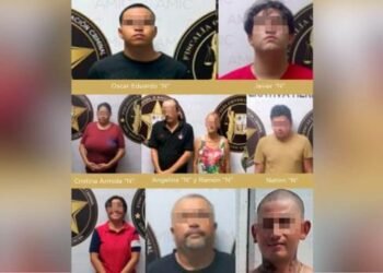 Operativo en Hermosillo deja 9 detenidos y decomiso de droga