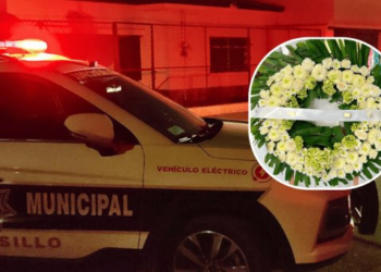Detenido por dejar corona de flores con amenaza de muerte