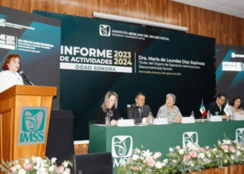 María de Lourdes Díaz Espinosa presenta Tercer Informe
