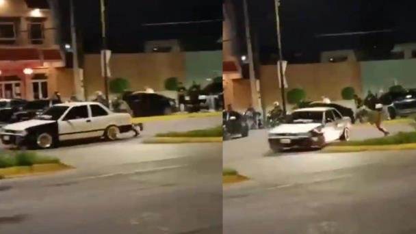 Atropellan a militar durante ‘arrancones’ en SLP Atropellan a militar durante ‘arrancones’ en SLP