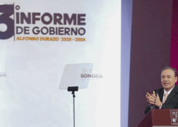 Alfonso Durazo celebra logros en su Tercer Informe