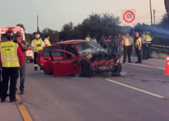 5 heridos y 1 muerto en accidente