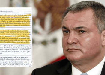 Esta es la carta de Genaro García Luna donde acusa a AMLO