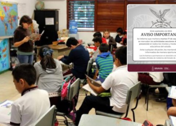 Regresan a clases presenciales en Sinaloa