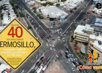 Es Hermosillo la segunda ciudad con más accidentes en México