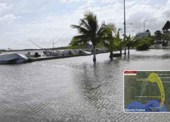 Tormenta Tropical Helene deja afectaciones en México