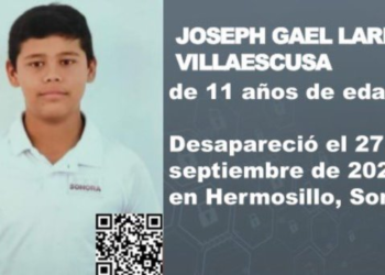 Activan Alerta Amber para Joseph Gael Lares Villaescusa