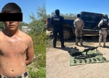 detienen a un hombre armado en El Claro
