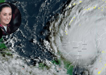 Claudia Sheinbaum manda mensaje de solidaridad por huracanes