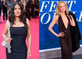 Revelan lo que sucedió en el tenso momento entre Nicole Kidman y Salma Hayek en París