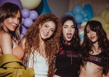 Shakira disfruta su soltería con Belinda, Danna Paola y Kenia Os en una fiesta llena de diversión