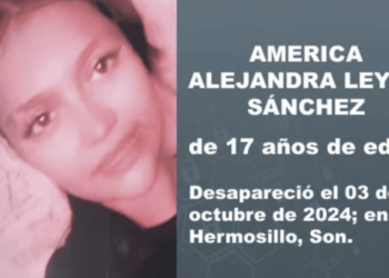 Activan Alerta Amber para localizar a América Leyva Sánchez