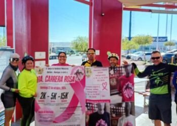 Invitan Bomberos de Nogales a su primera Carrera Rosa