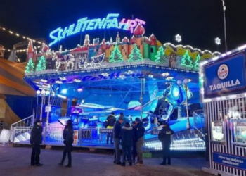 Falla en juego mecánico deja 9 lesionados en Pachuca