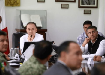 Planean estrategia de seguridad con Omar García Harfuch