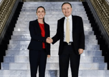 Gobernador de Sonora se reúne con Claudia Sheinbaum